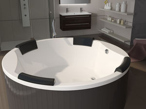 bañera ovalada