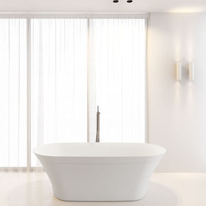 bañera ovalada