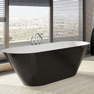 bañera ovalada