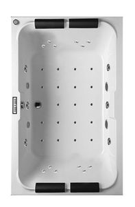 bañera de fibra acrílica / de hidromasaje