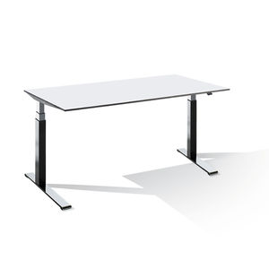 escritorio para open space / de chapa de madera / de metal / de HPL