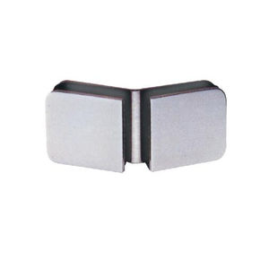 pinza para vidrio de acero inoxidable / para interiores / para interior