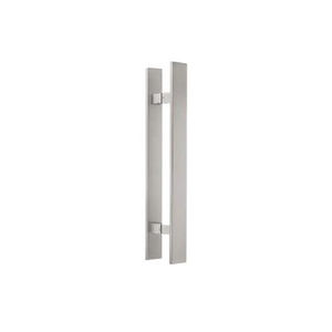 tirador de puerta para puerta / de acero inoxidable / contemporáneo