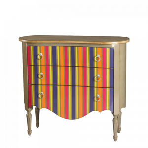 cómoda de estilo / de madera lacada