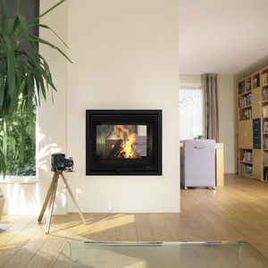 chimenea insertable de doble cara