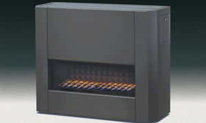 estufa de gas / de hierro fundido / contemporánea / 10 kW...20 kW