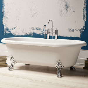 bañera ovalada