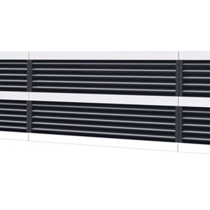 rejilla de ventilación aluminio