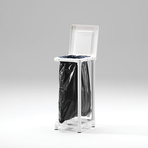 soporte de bolsa de basura público