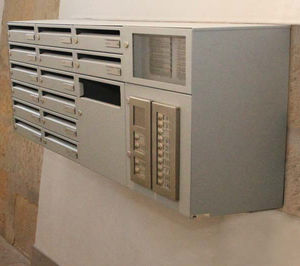 buzón de pared