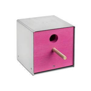 casita para pájaros de madera