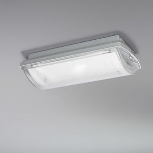 iluminación de emergencia rectangular