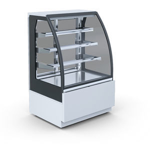 vitrina refrigerada de estantes