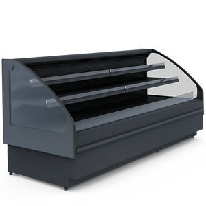 vitrina refrigerada de estantes