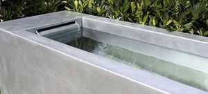 fuente de jardín / de zinc