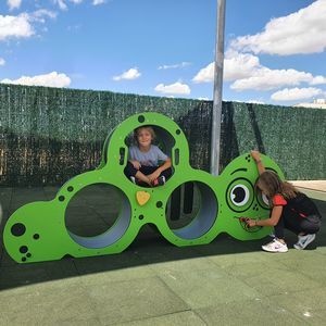 túnel para parques infantiles