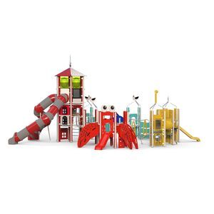 estación de juego para parque infantil