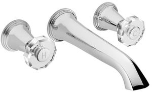 grifo bimando para lavabo