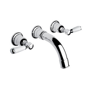 grifo bimando para lavabo