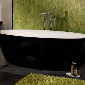bañera ovalada