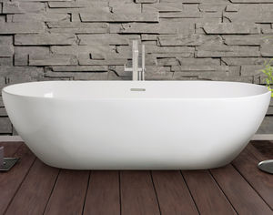 bañera ovalada