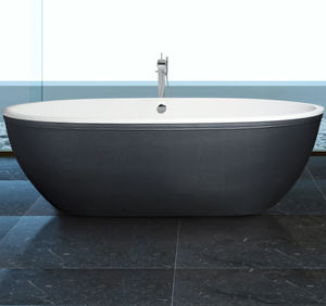 bañera ovalada