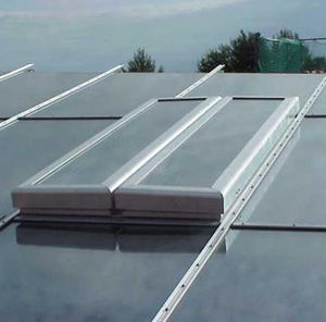 trampilla de ventilación de vidrio
