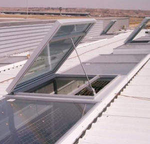 trampilla de ventilación aluminio