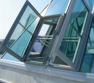 trampilla de ventilación de vidrio