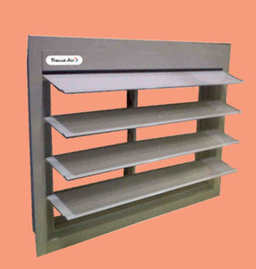 rejilla de ventilación de aluminio