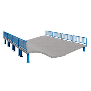 rampa para skatepark tipo ola