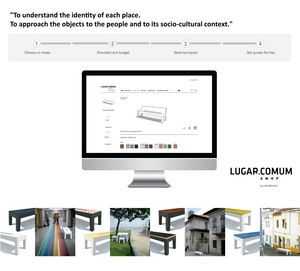 taburete contemporáneo