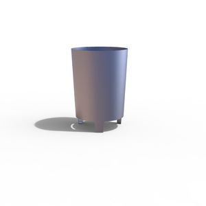 cubo de basura público