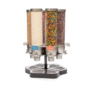 dispensador de toppings en encimera