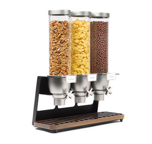 dispensador de alimentos secos en encimera