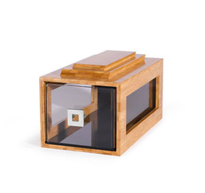 expositor en encimera / para pan / de madera / para comercio