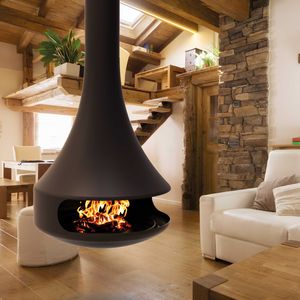 chimenea de leña