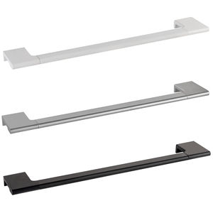 toallero 1 barra / de pared / de latón / de aluminio