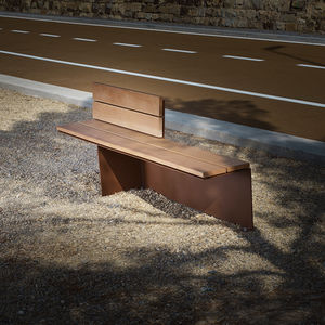banco para jardín contemporáneo