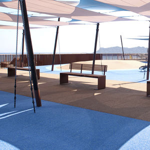 banco para jardín contemporáneo