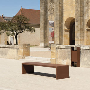 banco para jardín contemporáneo