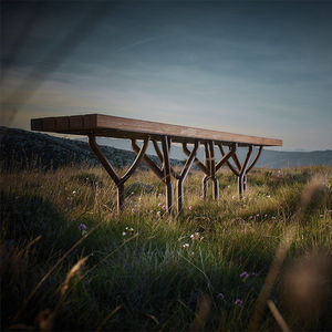 banco para jardín contemporáneo
