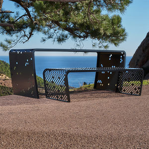 mesa de pícnic contemporánea