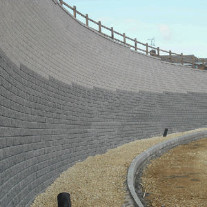 muro de contención de hormigón