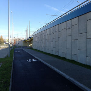 muro de contención de hormigón