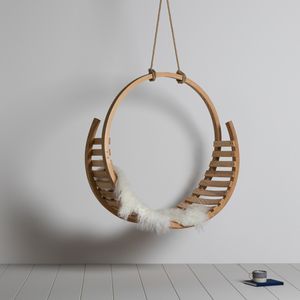 silla suspendida contemporánea