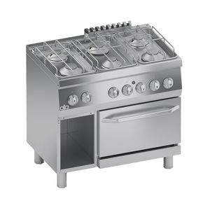 cocina con horno de gas