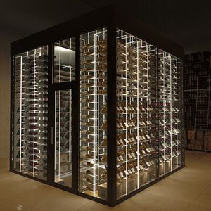 botellero de madera