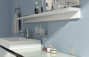 Baldosa de baño - MARFIL - Kale - de suelo / de cerámica / 3D