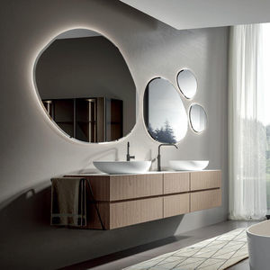 mueble de lavabo doble
